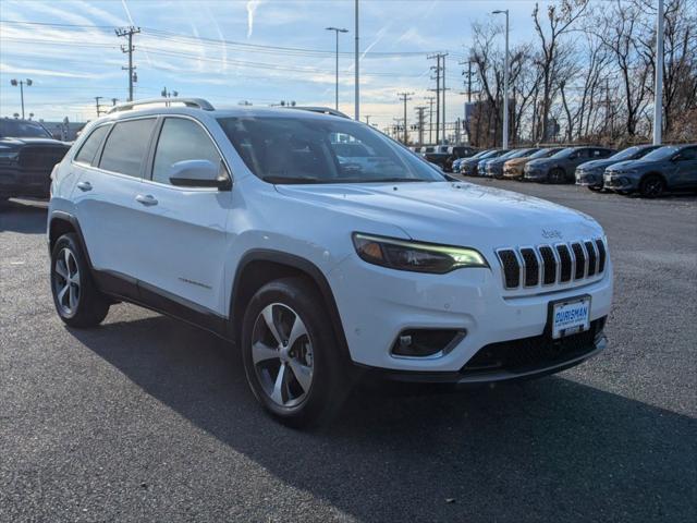 used 2021 Jeep Cherokee car, priced at $23,800