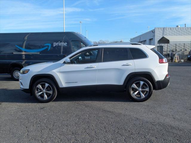 used 2021 Jeep Cherokee car, priced at $23,800