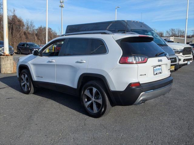 used 2021 Jeep Cherokee car, priced at $23,800