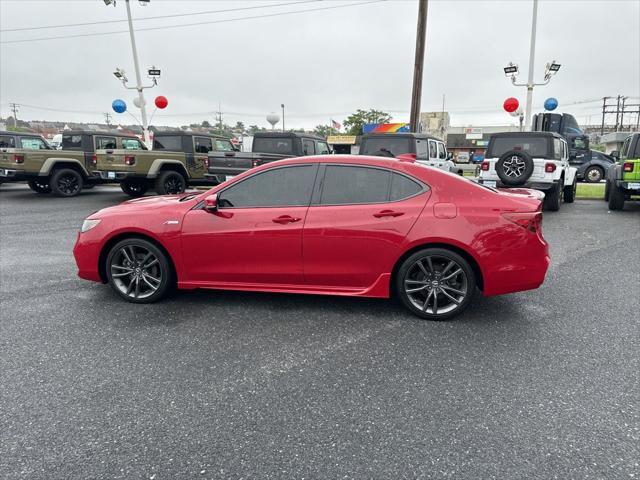 used 2019 Acura TLX car, priced at $25,500