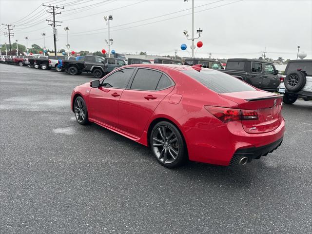 used 2019 Acura TLX car, priced at $25,500