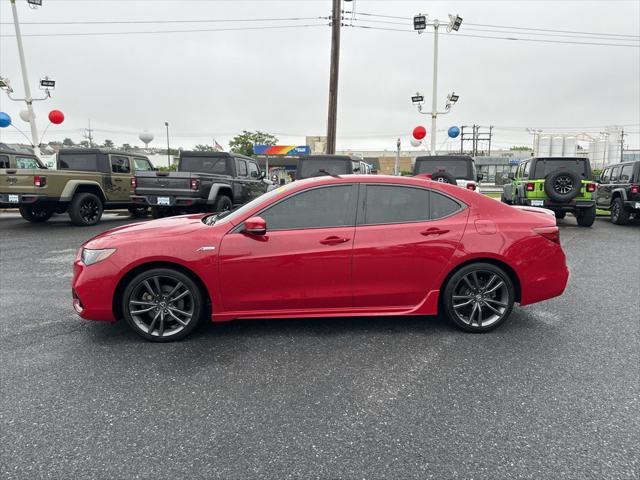 used 2019 Acura TLX car, priced at $25,500