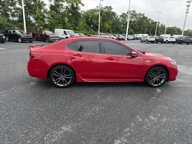 used 2019 Acura TLX car, priced at $25,500