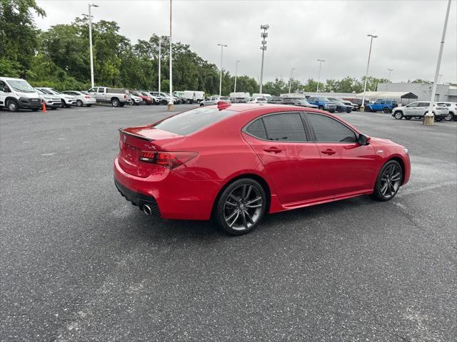 used 2019 Acura TLX car, priced at $25,500