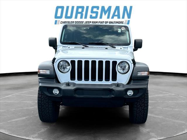 used 2021 Jeep Wrangler Unlimited car, priced at $31,500