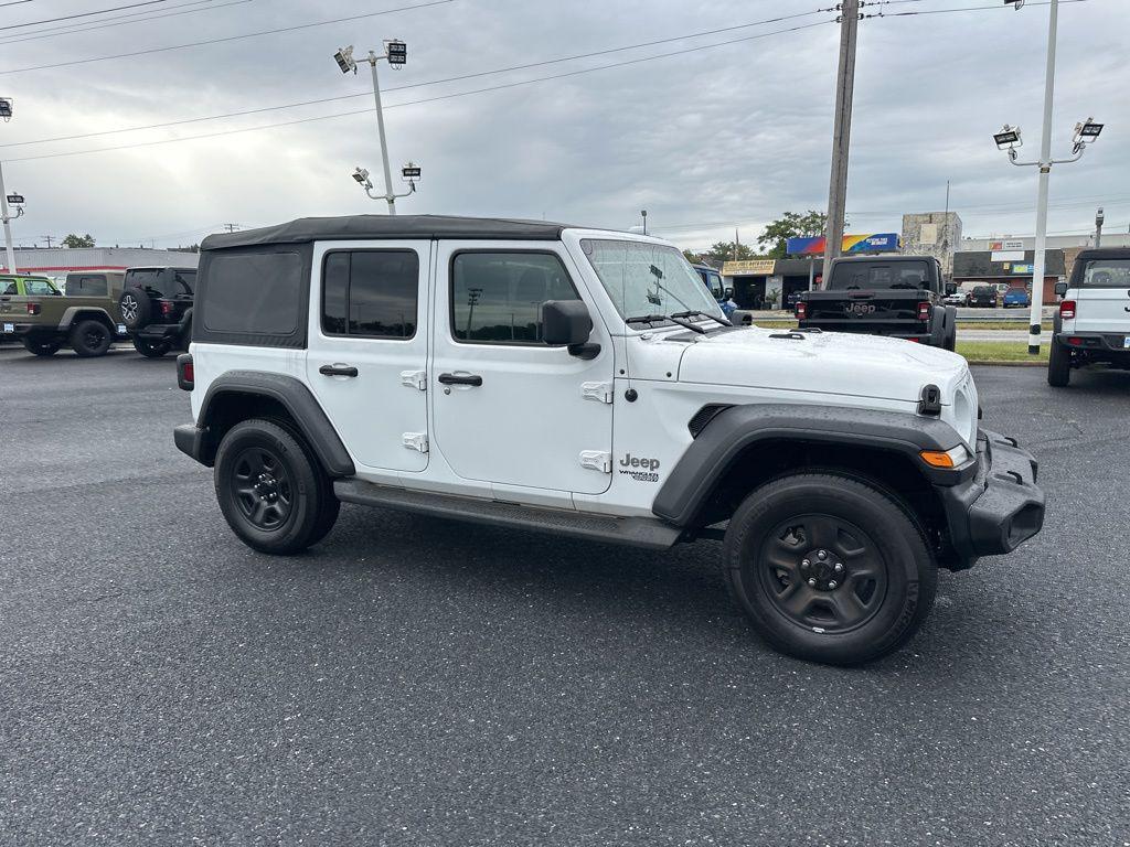 used 2020 Jeep Wrangler Unlimited car, priced at $24,800