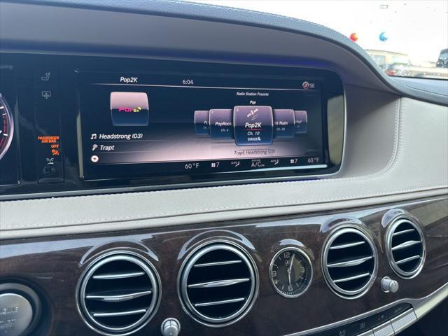 used 2015 Mercedes-Benz S-Class car, priced at $27,000