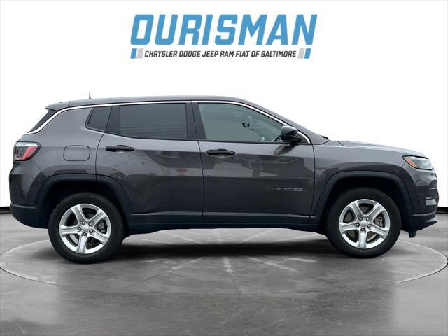 used 2023 Jeep Compass car, priced at $23,500