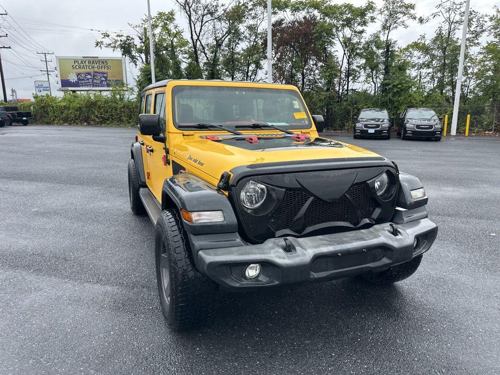 used 2019 Jeep Wrangler Unlimited car, priced at $20,200