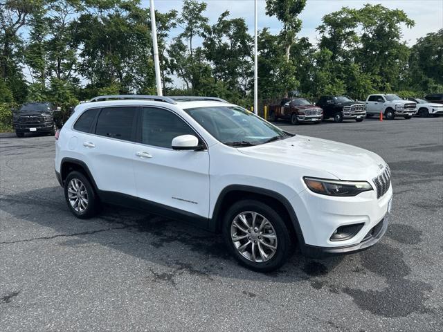 used 2021 Jeep Cherokee car, priced at $21,000