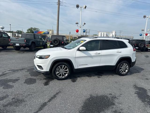 used 2021 Jeep Cherokee car, priced at $21,000