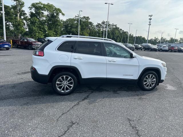 used 2021 Jeep Cherokee car, priced at $21,000