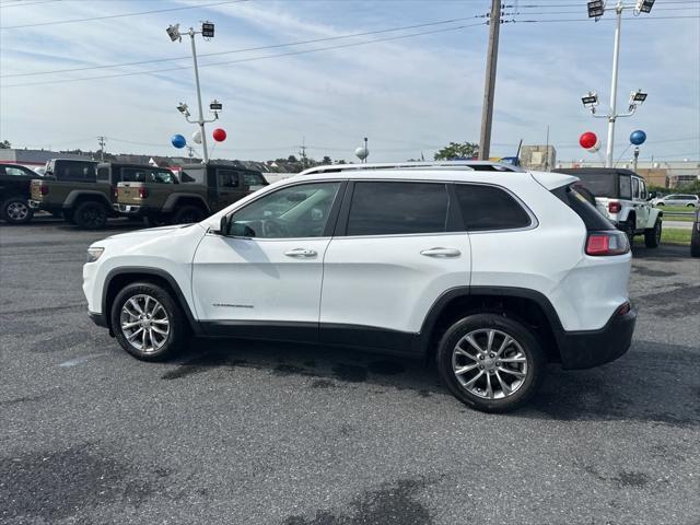 used 2021 Jeep Cherokee car, priced at $21,000