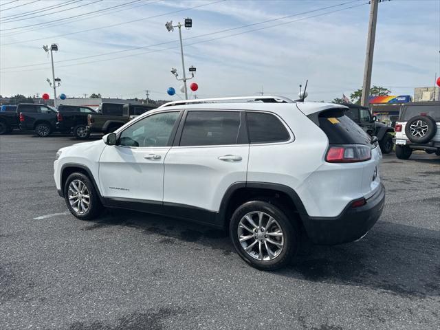 used 2021 Jeep Cherokee car, priced at $21,000