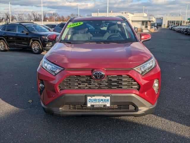 used 2021 Toyota RAV4 car, priced at $27,900