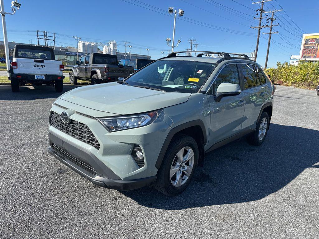 used 2021 Toyota RAV4 car, priced at $27,500