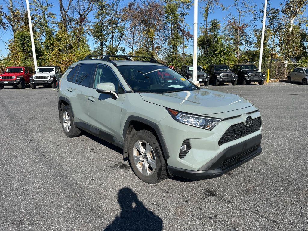 used 2021 Toyota RAV4 car, priced at $27,500
