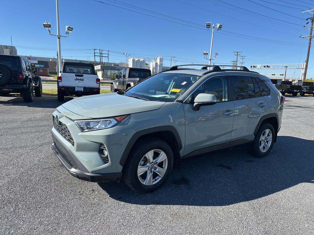 used 2021 Toyota RAV4 car, priced at $27,500