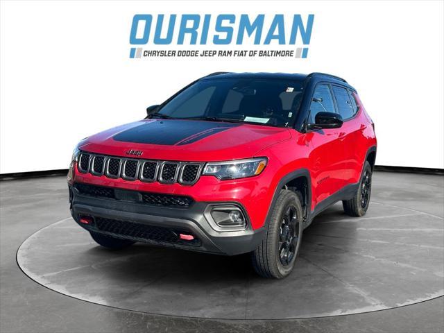 used 2023 Jeep Compass car, priced at $21,400