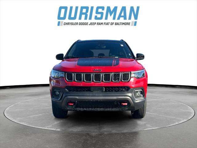 used 2023 Jeep Compass car, priced at $21,400