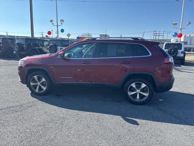 used 2020 Jeep Cherokee car, priced at $21,052