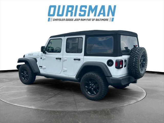 used 2022 Jeep Wrangler car, priced at $33,500