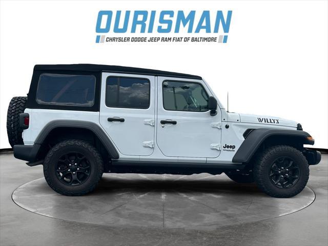 used 2022 Jeep Wrangler car, priced at $33,500