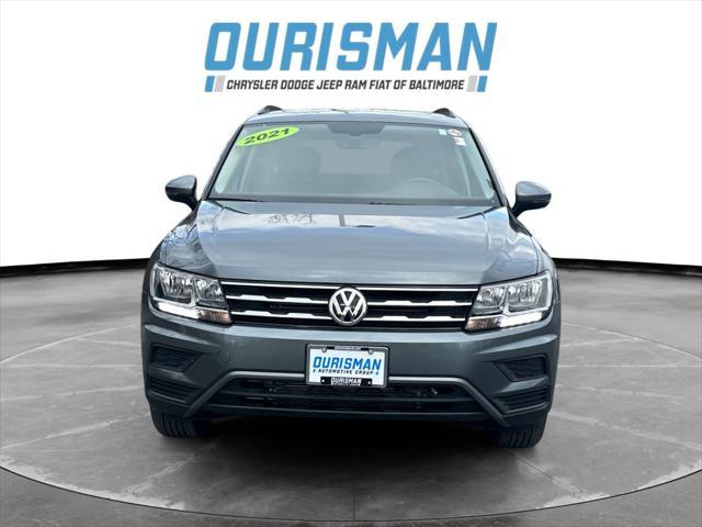 used 2021 Volkswagen Tiguan car, priced at $21,800