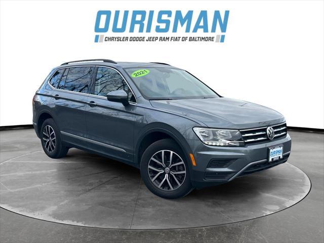 used 2021 Volkswagen Tiguan car, priced at $21,800