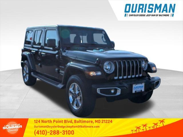 used 2022 Jeep Wrangler Unlimited car, priced at $32,500