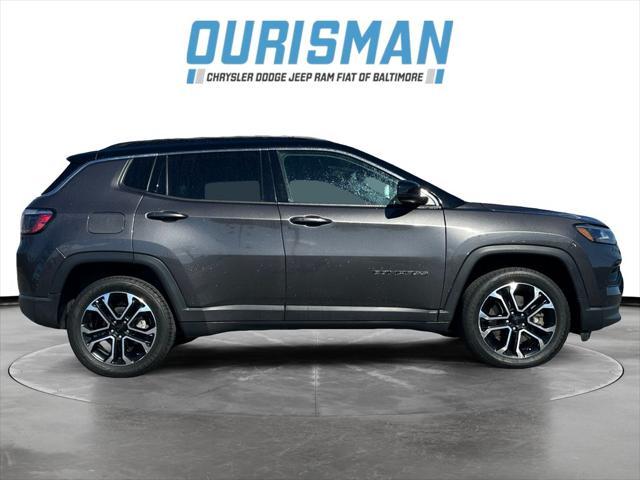 used 2023 Jeep Compass car, priced at $21,000