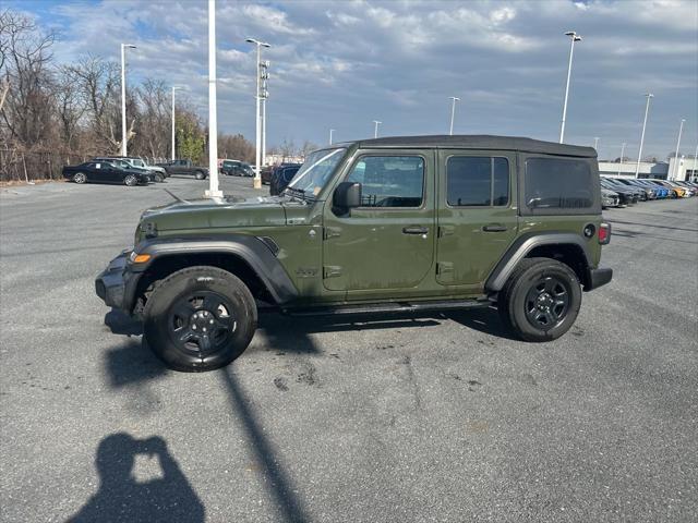 used 2022 Jeep Wrangler Unlimited car, priced at $27,000