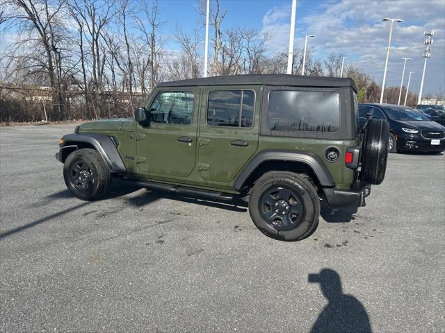 used 2022 Jeep Wrangler Unlimited car, priced at $27,000