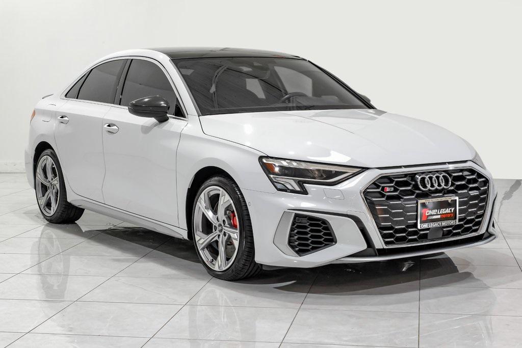 used 2023 Audi S3 car, priced at $38,990