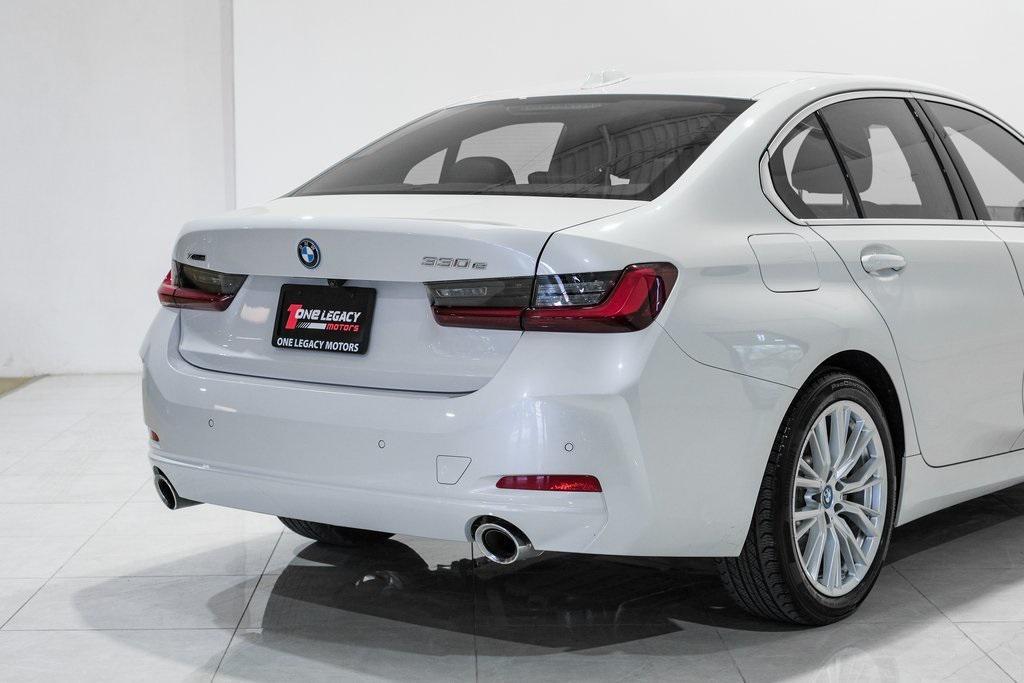 used 2024 BMW 330e car, priced at $33,990