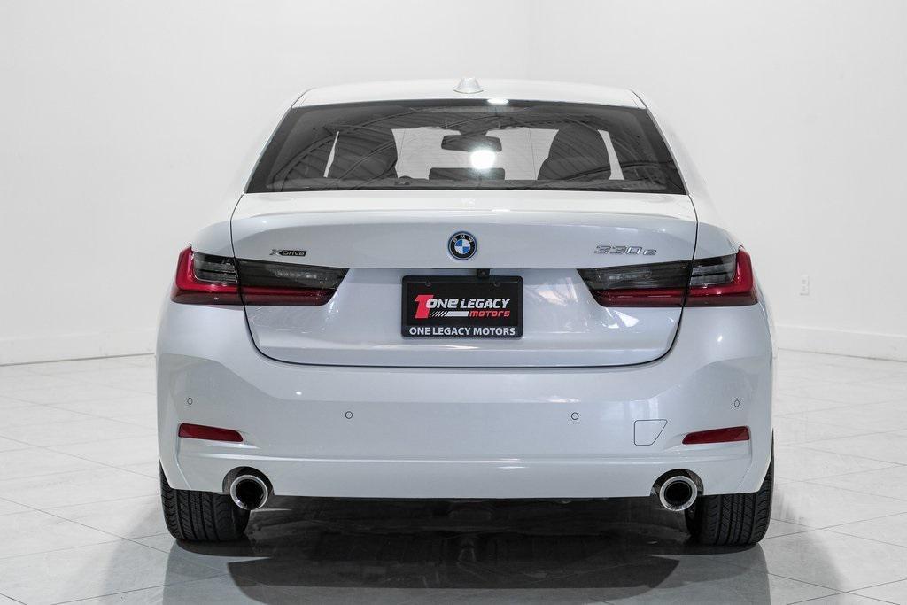used 2024 BMW 330e car, priced at $33,990