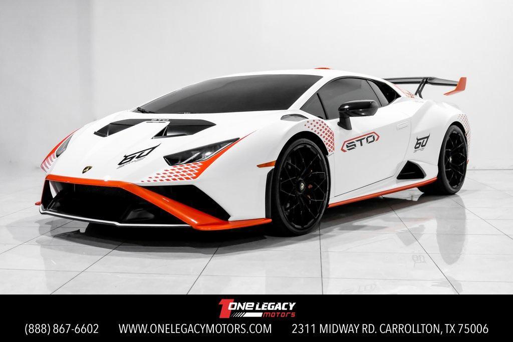 used 2024 Lamborghini Huracan STO car, priced at $429,990
