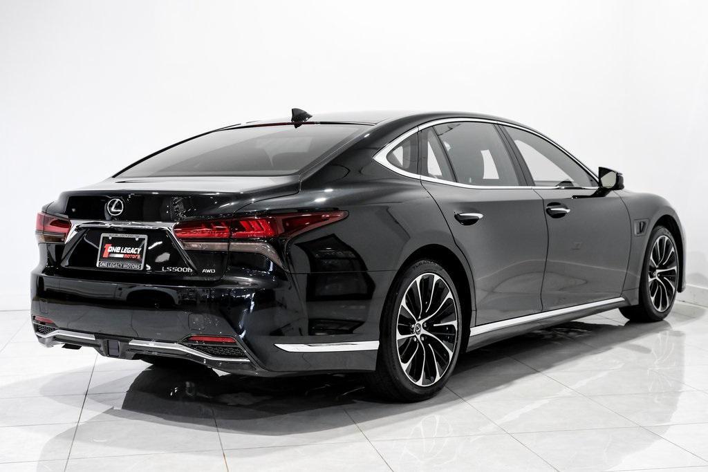 used 2023 Lexus LS 500h car, priced at $83,990