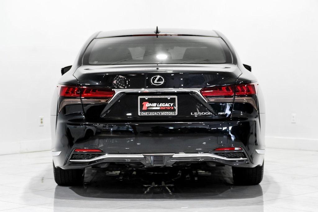 used 2023 Lexus LS 500h car, priced at $83,990
