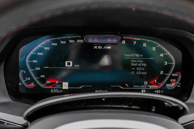 used 2022 BMW X6 M car, priced at $75,990