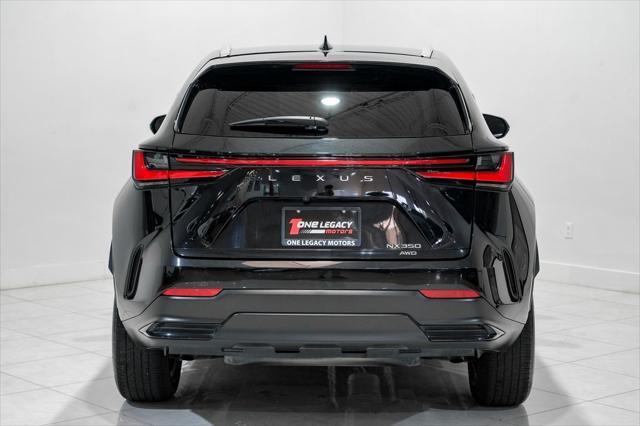 used 2022 Lexus NX 350 car, priced at $38,990