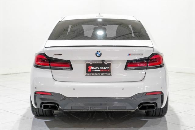 used 2023 BMW M550 car, priced at $68,990