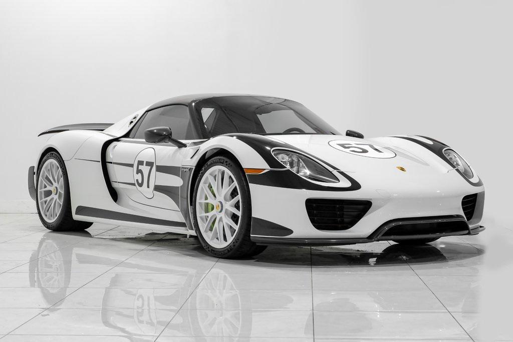 used 2015 Porsche 918 Spyder car, priced at $2,999,990