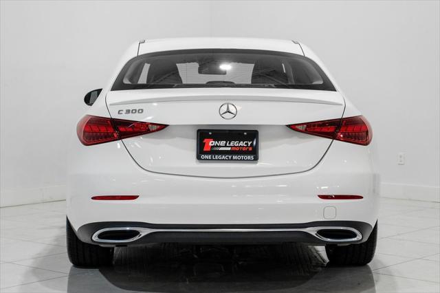 used 2022 Mercedes-Benz C-Class car, priced at $36,440
