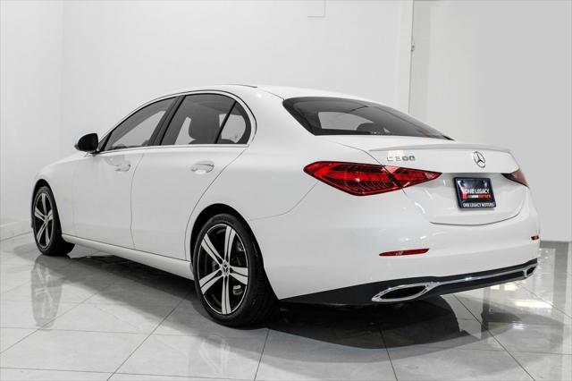 used 2022 Mercedes-Benz C-Class car, priced at $36,440