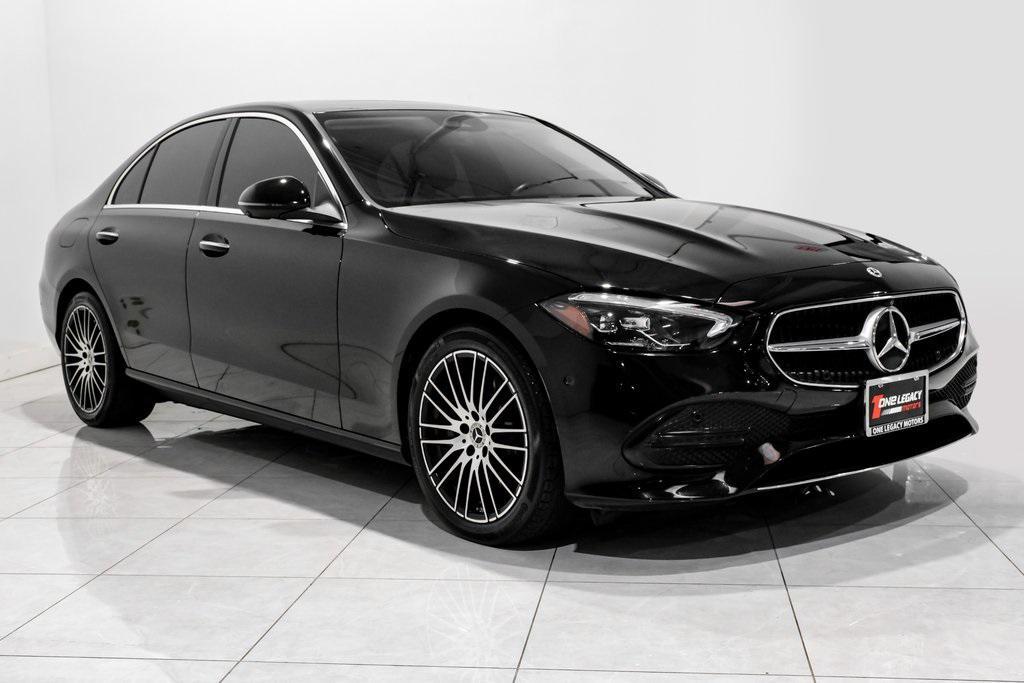 used 2024 Mercedes-Benz C-Class car, priced at $35,990