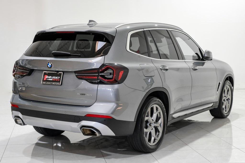 used 2023 BMW X3 car, priced at $34,740