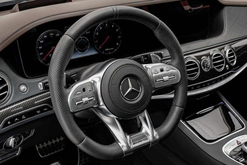 used 2020 Mercedes-Benz AMG S 63 car, priced at $90,990