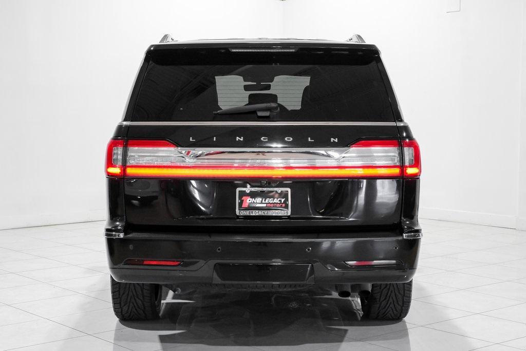 used 2021 Lincoln Navigator car, priced at $34,990