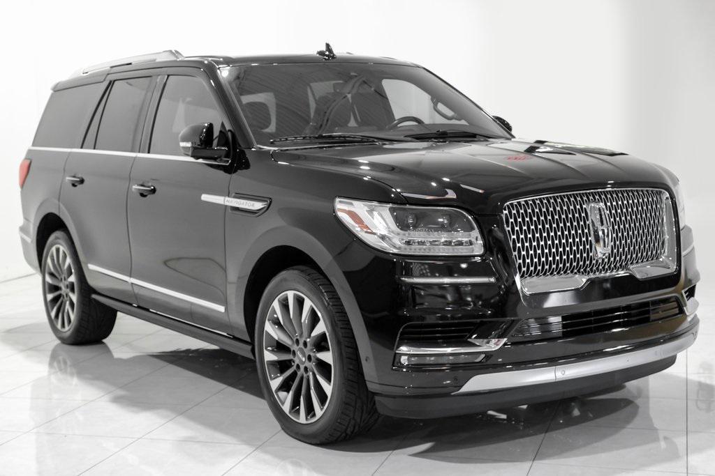 used 2021 Lincoln Navigator car, priced at $34,990
